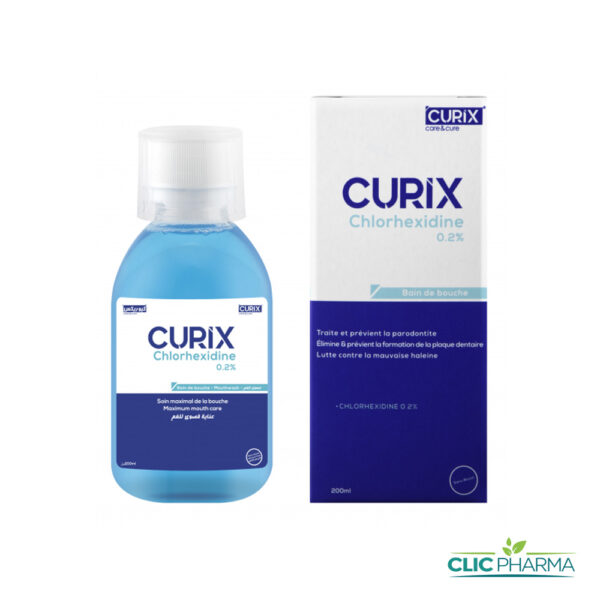 CURIX CHLORHEXIDINE BAIN DE BOUCHE 200ML