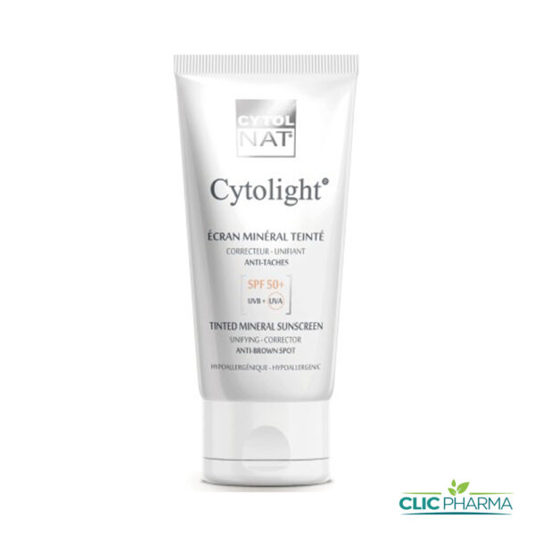 CYTOLNAT CYTOLIGHT ECRAN MINERAL TEINTE ANTI-TACHES SPF50+ 50ML