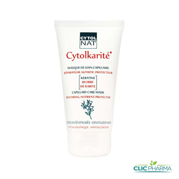 CYTOLNAT CYTOLKARITE MASQUE DE SOIN CAPILLAIRE 150ML