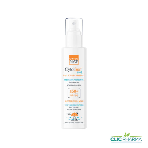 CYTOLNAT CYTOLSUN LAIT SOLAIRE INVISIBLE FAMILY SPF50+ 200ML