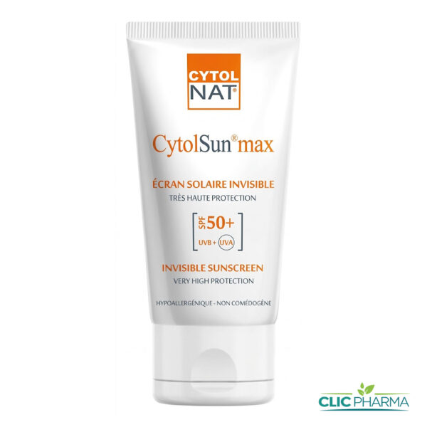 CYTOLNAT CYTOLSUN MAX ECRAN INVISIBLE TOUCHER SEC SPF50+ 50ML