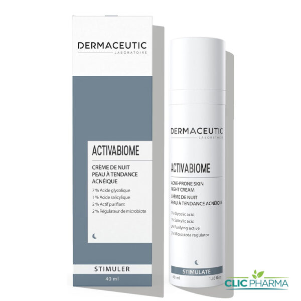 DERMACEUTIC ACTIVABIOME CREME DE NUIT ANTI-IMPERFECTIONS 40ML
