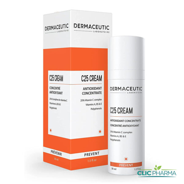 DERMACEUTIC CREAM C25 CONCENTRE ANTIOXYDANT 30ML