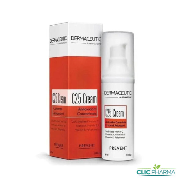DERMACEUTIC CREAM C25 CONCENTRE ANTIOXYDANT 30ML