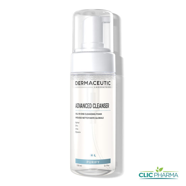 DERMACEUTIC ADVANCED MOUSSE NETTOYANTE 150ML