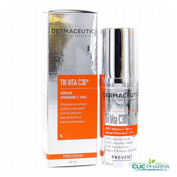 DERMACEUTIC TRI VITA C30 SERUM 30% VITAMINE C 30ML