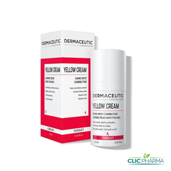 DERMACEUTIC YELLOW CREAM CONCENTRE DEPIGMENTANT 15ML