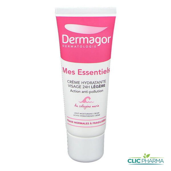 DERMAGOR MES ESSENTIELS CREME HYDRATANTE VISAGE LEGERE 40ML