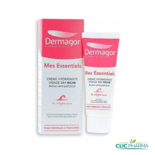 DERMAGOR MES ESSENTIELS CREME HYDRATANTE VISAGE RICHE 40ML