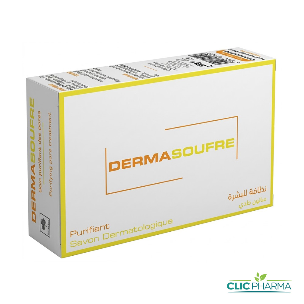 DERMASOUFRE SAVON 90GR