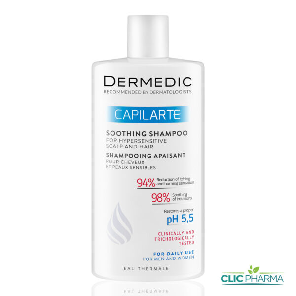 DERMEDIC CAPILARTE SHAMPOOING APAISANT CHEVEUX HYPERSENSIBLE 300ML