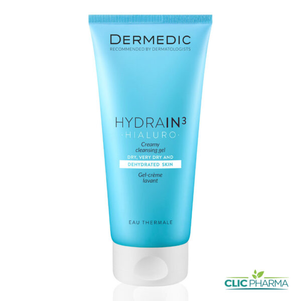 DERMEDIC HYDRAIN 3 GEL-CREME NETTOYANT PEAUX SECHE 200ML