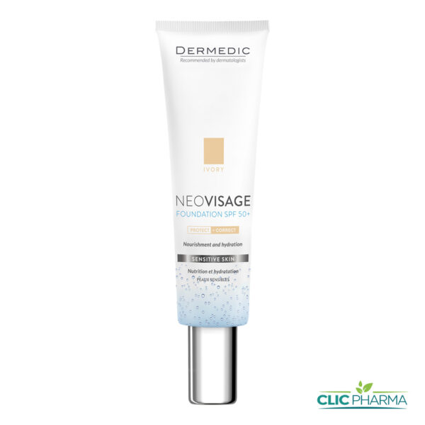 DERMEDIC NEO VISAGE FOND DE TEINT SPF50+ IVORY 30ML