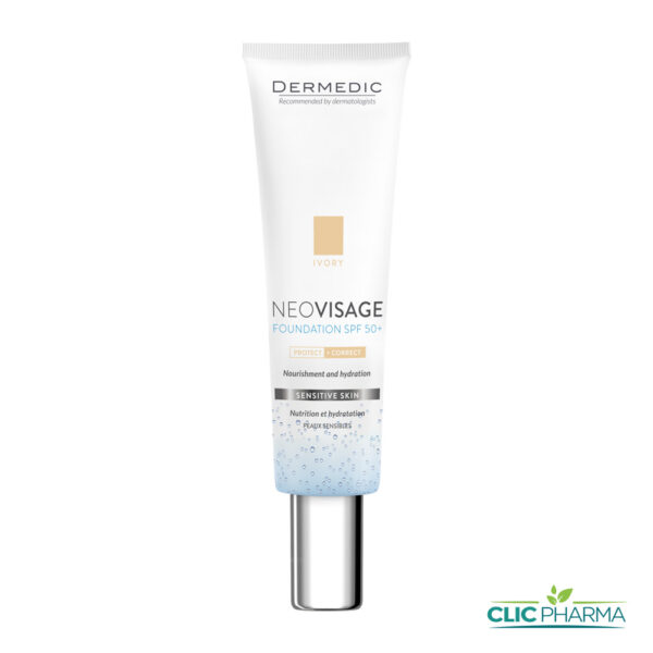 DERMEDIC NEO VISAGE FOND DE TEINT SPF 50+ IVORY 30ML