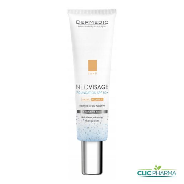 DERMEDIC NEO VISAGE FOND DE TEINT SPF50+ SAND 30ML