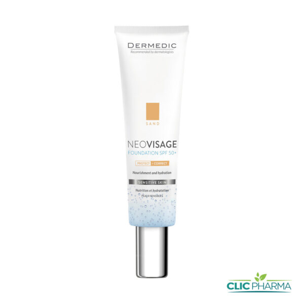 DERMEDIC NEO VISAGE FOND DE TEINT SPF 50+ SAND 30ML