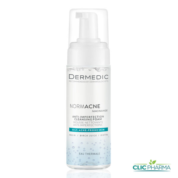 DERMEDIC NORMACNE MOUSSE NETTOYANTE ANTI-IMPERFECTIONS 170ML