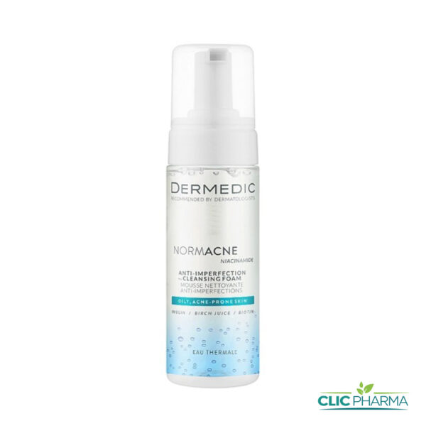 DERMEDIC NORMACNÉ MOUSSE NETTOYANTE ANTI-IMPERFECTIONS 170ML