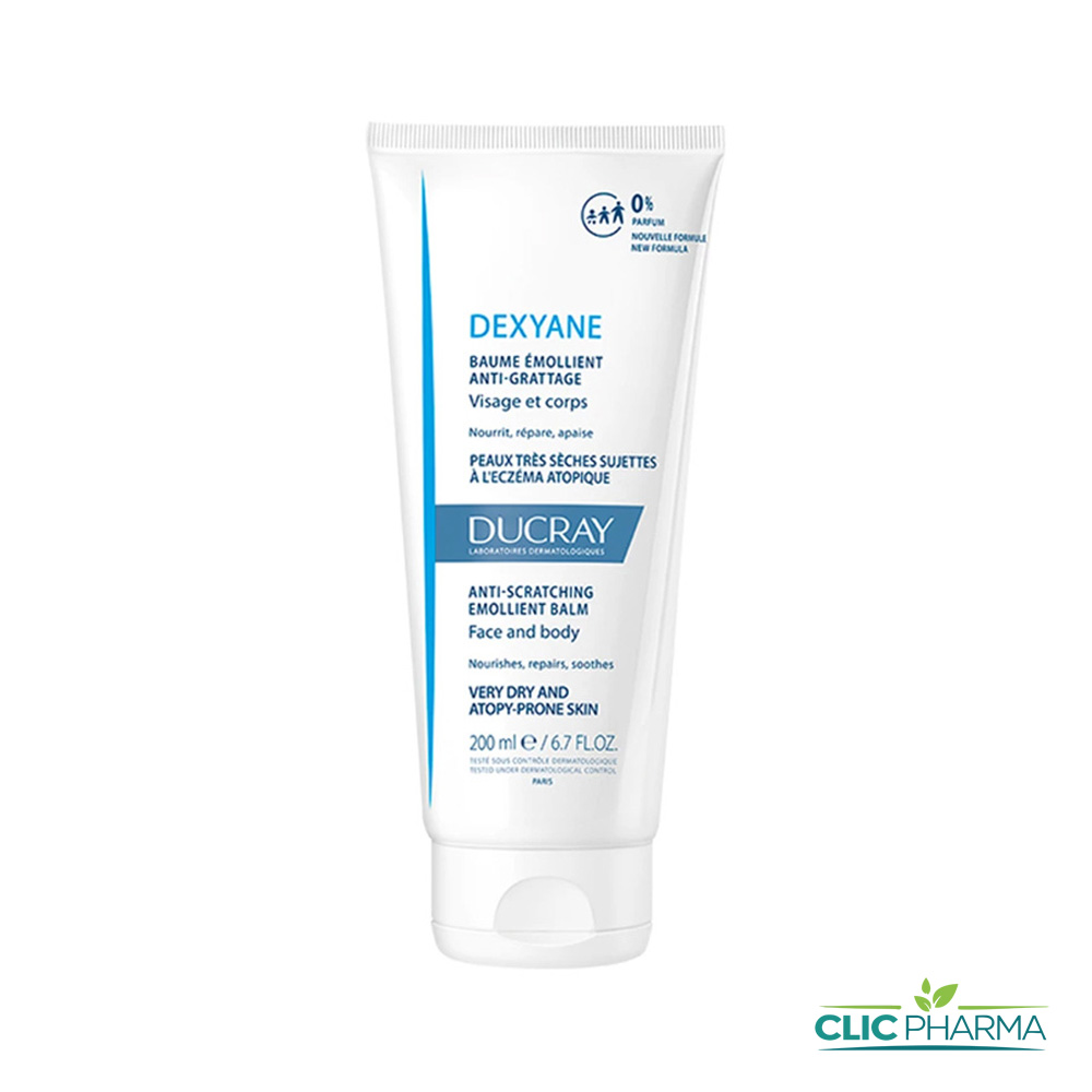 DUCRAY DEXYANE BAUME EMOLLIENT ANTI-GRATTAGE P S SECHES 200ML