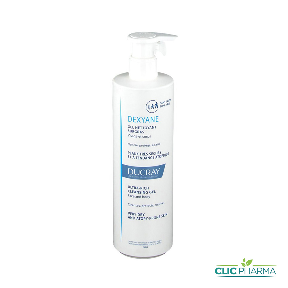 DUCRAY DEXYANE GEL NETTOYANT 400 ML