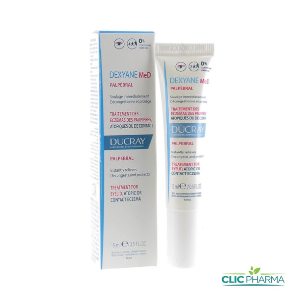 DUCRAY DEXYANE MED PALPEBRAL CREME ECZEMA DES PAUPIERES 15 ML