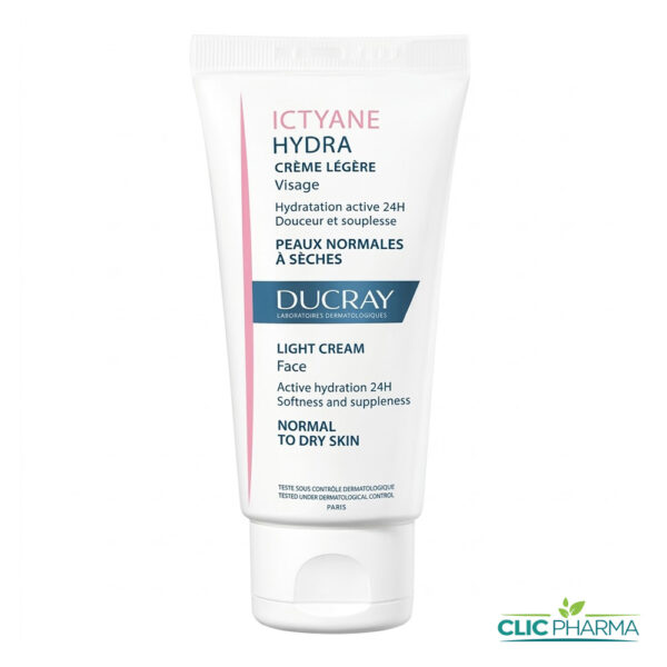 DUCRAY ICTYANE HYDRA CREME LEGERE VISAGE 40ML