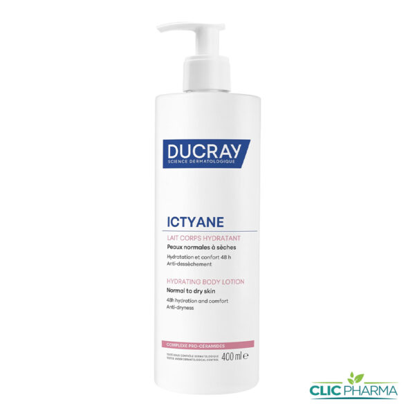 DUCRAY ICTYANE LAIT CORPS HYDRATANT CORPS 400ML