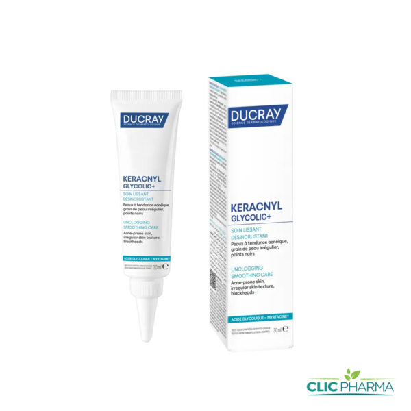 DUCRAY KERACNYL GLYCOLIC+ CREME DESINCRUSTANTE 30ML