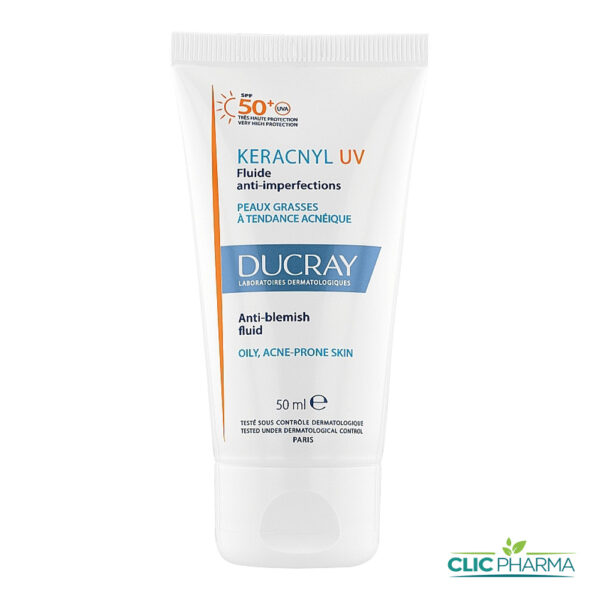 DUCRAY KERACNYL UV FLUIDE ANTI-IMPERFECTIONS SPF50+ 50ML