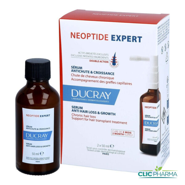 DUCRAY NEOPTIDE EXPERT SERUM ANTI-CHUTE (2 FLACONS X 50ML)