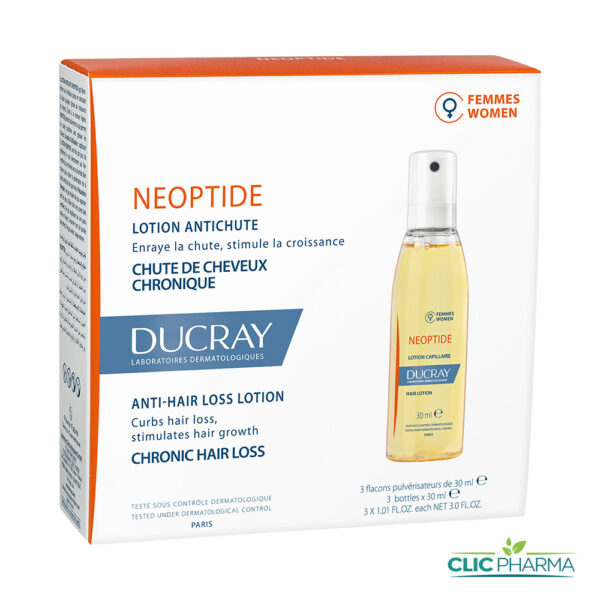 DUCRAY NEOPTIDE FEMMES LOTION ANTI-CHUTE (3 FLACONS X 30ML)