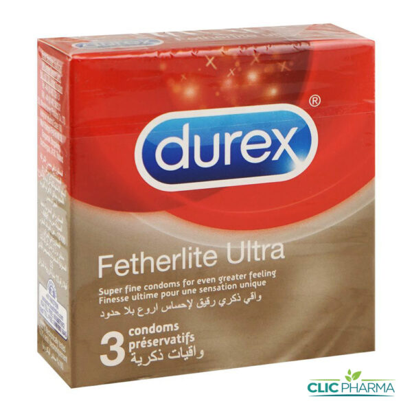 DUREX FERTHERLITE ULTRA (BOITE DE 3)