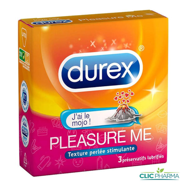 DUREX PLEASURE ME (BOITE DE 3)