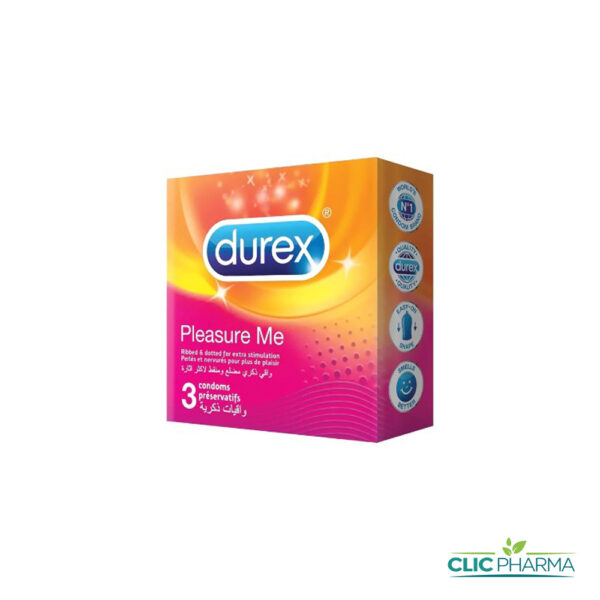 DUREX PLEASURE ME (BOITE DE 3)