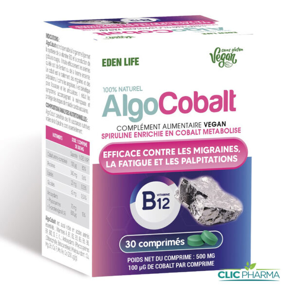 EDEN LIFE ALGOCOBALT (30 COMPRIMES)