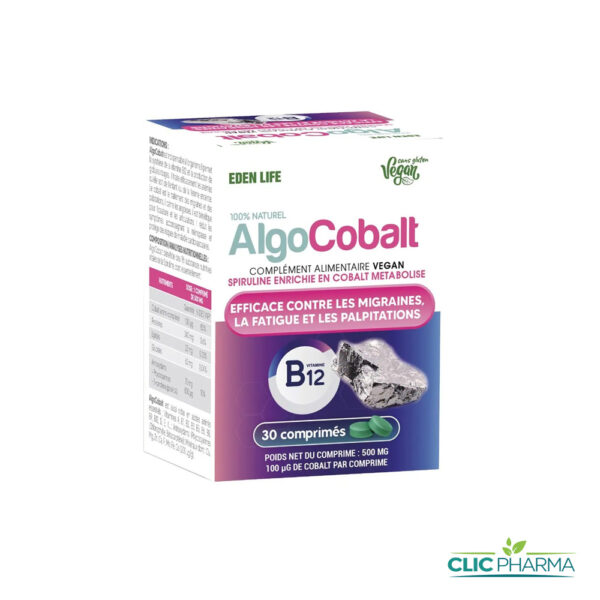 EDEN LIFE ALGOCOBALT (30 COMPRIMÉS)