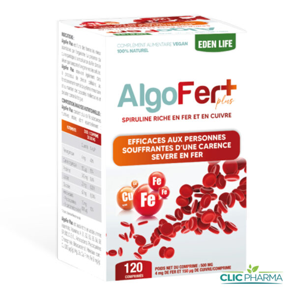 EDEN LIFE ALGOFER+ (120 COMPRIMES)