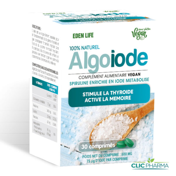 EDEN LIFE ALGOIODE (30 COMPRIMES)