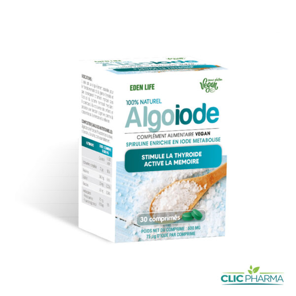EDEN LIFE ALGO IODE (30 COMPRIMÉS)
