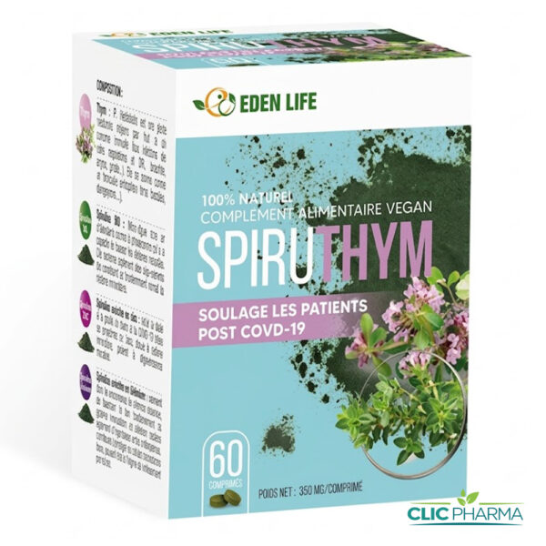 EDEN LIFE SPIRUTHYM (60 COMPRIMES)