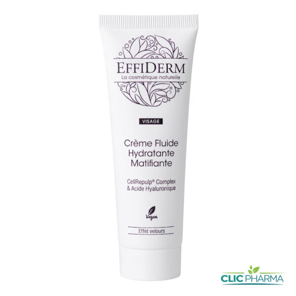 EFFIDERM CREME FLUIDE HYDRATANTE MATIFIANTE 50ML