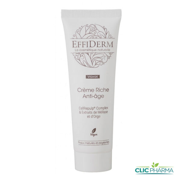 EFFIDERM CREME RICHE ANTI-AGE 50ML