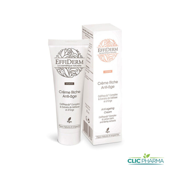 EFFIDERM CREME RICHE ANTI-AGE 50ML