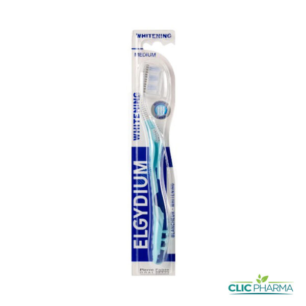 ELGYDIUM BROSSE À DENTS BLANCHEUR MEDIUM