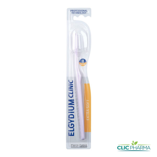 ELGYDIUM BROSSE A DENTS CLINIC EXTRA-SOFT 15/100