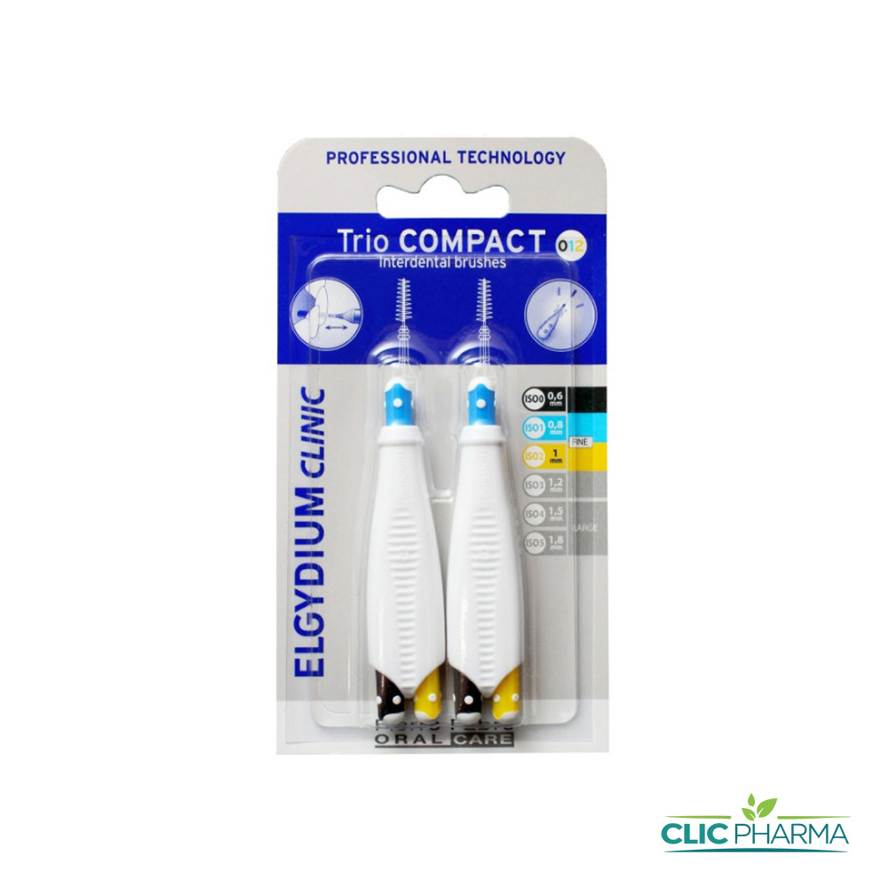 ELGYDIUM CLINIC BROSSETTE TRIO COMPACT