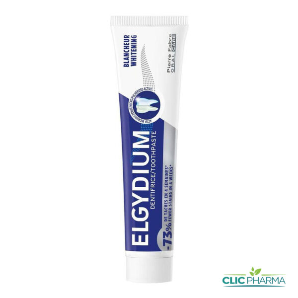 ELGYDIUM DENTIFRICE BLANCHEUR 75ML