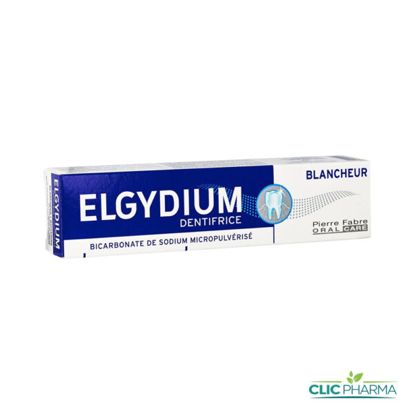 ELGYDIUM DENTIFRICE BLANCHEUR 75ML