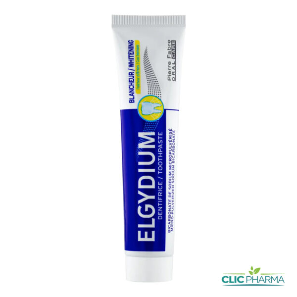 ELGYDIUM DENTIFRICE BLANCHEUR FRAICHEUR CITRON 75ML