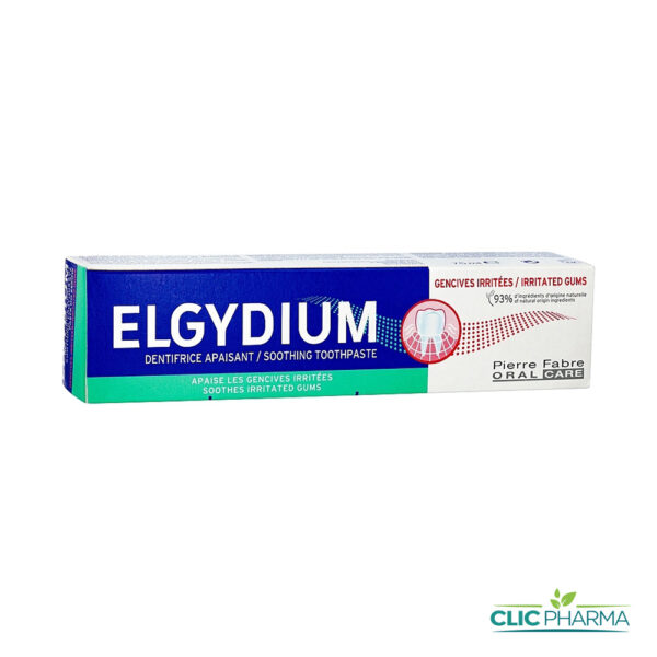 ELGYDIUM DENTIFRICE GENCIVES IRRITÉES 75ML